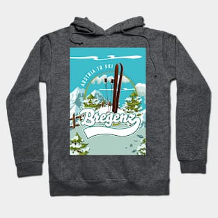 Bregenz Austria Ski logo Poster Hoodie